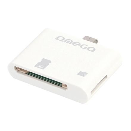 Image of Omega microUSB (OTG) Memory Card Reader (41870) (IT10670)